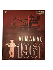 1961 Mobil Oil Company Almanac book guide/calendar picture