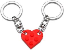 Valentine Key Chain Heart Puzzle Couple Gift Boyfriend Girlfriend Valentines Day picture
