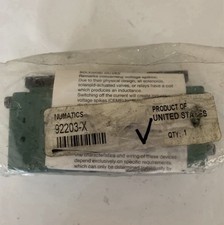 Numatics 92203-X Solenoid Valve Air Pneumatic Manifold Component,5/3 Open Center picture