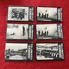 1901 1902 Ogden’s Tabs MILITARY- WEAPONS Tobacco Cigarette Cards Lot (6) All F-G picture