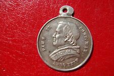 ANTIQUE CONCILIUM OECUMENICUM VATICANUM PIUS IX ANNO XXIV 1869 SILVER Medal  picture