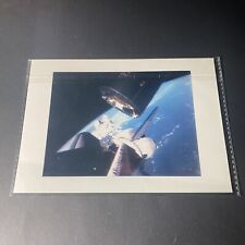Vintage NASA Engineer Owned 1992 Intelsat Space Shuttle Astronaut Walk 8x6 Photo picture