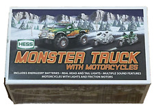 Hess 2007 Monster Truck s 2007 Monster Truck 2 Motorcycles New In Box READ picture