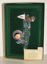 1982 Hallmark - FROSTY FRIENDS - ORNAMENT - 3RD IN SERIES IN BOX - EXCELLENT picture