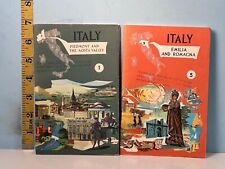Vintage Piedmont & the Aosta Valley & Emelia & Roma Italy Maps & guides #1 &5 picture