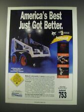 1991 Bobcat 753 Skid-Steer Loader Ad - America's best just got better picture