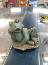 Lounging Frog Statue picture