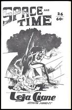 SPACE AND TIME Magazine #26 Leja Clane Space Agent 1974 Underground 1st Print VG picture