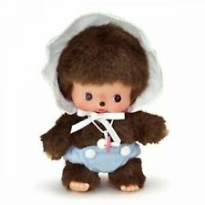 Sekiguchi Baby Monchhichi Bebichhichi Plush Doll Blue Bonnet S 4905610235001 picture