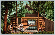 Mt. Hood, Oregon - Summit Home in the Mountain - Vintage Postcard - Posted picture