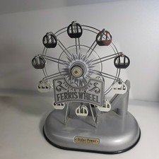 Vintage Ishiguro Solar Power Ferris Wheel Motion Lamp Working Needs Bulb Taiwan picture