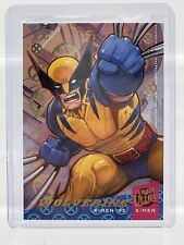 2018 Fleer Ultra X-men Gold Wolverine /99  1992 Variant Card. Marvel Universe picture