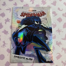 2026 Topps Neon Marvel Symbiotic Alien #FNS-19 Friendly Neighborhood Spider-Man picture