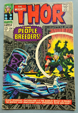 The Mighty Thor #134 1966 Key Issue 1st App High Evolutionary Marvel Fire CCC* picture