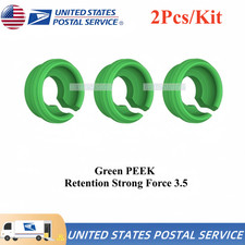 Green PEEK Cap Novaloc TypeMatrix Housing Caps Retention Insert Cap Strong USA picture