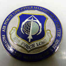 AIR FORCE LIFE CYCLE MANAGEMENT CENTER AIR FORCE LCMC CHALLENGE COIN picture