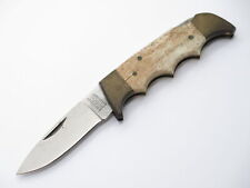 Vtg Kershaw by Kai 1040 Seki Japan Bone Folding Field II Hunter Lockback Knife picture
