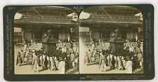 Japan Kyoto ~ SHINTO PRIESTS SHRINE TAI KYOKU DEN TEMPLE ~ Stereoview 3876 wj50 picture