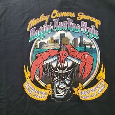 Harley Owners group Hoggin Nawlins Style liusiana state rally Westwego 2002  2XL picture