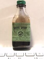 Vintage Insuperable Extract Company bottle of Caffe Sport 1 Oz Glass Bottle picture