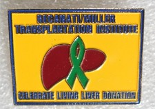 Recanati/Miller Transplantation Institute Pinback Button Liver Donation picture