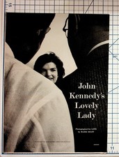 Jackie Kennedy LIFE Magazine Article Spread JFK Campaign Photos Ephemera picture