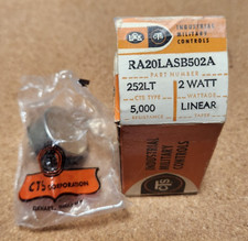 New CTS RA20LASB502A Wirewound Potentiometer 5Kohm NIB 2 Watt picture