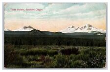 Panorama of Three Sisters Oregon OR 1909 DB Postcard U7 picture