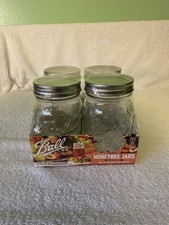 BALL Keepsake Series Honeybee Mason Canning PINT Jars - 4-pack NIP picture