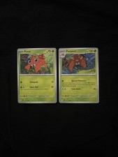 Pokemon 151 Paras and Parasect Evolution Lot Near Mint picture