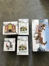 New 2023 Holiday Time CHRISTMAS HOLIDAY VILLAGE SCENE LOT SEASONAL DECORATIONS picture