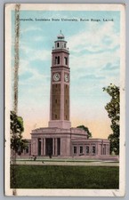 Campanile, Louisiana State University, Baton Rouge, LA. 1931 Postcard TS-176 picture