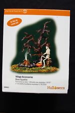 Department 56 Halloween Bone Appetite #800023 Skeleton Light Up Campfire EXC picture