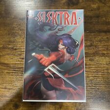 ELEKTRA #100 *NM+ *  R1C0 RICO EXCLUSIVE TRADE DRESS VARIANT 2022 MARVEL 🔥🔥🔥 picture