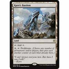 1x KARN'S BASTION - War of the Spark/Commander - MTG - Magic the Gathering - NM picture