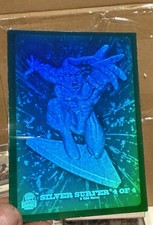 1994 MARVEL UNIVERSE SERIES 5 SILVER SURFER HOLOGRAM CARD 4/4 picture