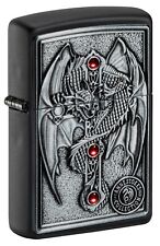 Zippo Anne Stokes Gothic Guardian Emblem Pocket Lighter 49755-094291 picture
