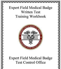 1,312 page 68W EXPERT FIELD MEDICAL BADGE EFMB TRAINING Manual & Workbook on CD picture