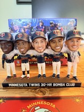 Minnesota Twins Quintuple Bobblehead MLB Baseball Bomba Club Squad Kepler Cruz picture