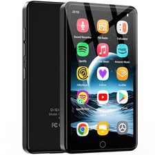 AHENOD 160GB Android 13 MP3 Player with Bluetooth and WiFi, 4.02" IPS Black picture