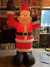 Gemmy 2003 8ft Tall Santa With Present Christmas Airblown Inflatable picture