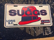 Suggs Ford Loris South Carolina License Plate Metal picture