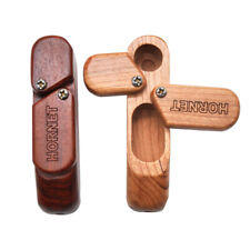 FOLDING  PIPE & Storage,Super top Quality Wood Tobacco One Cap Hitter monkey lid picture