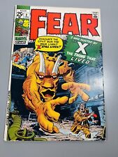 Fear #2 - VF Kirby Ditko science fiction monster - 68 pgs 1971 Marvel 1st Print picture