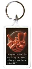 The Work of His Hands Pro-Life Key chain picture