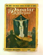 Popular Magazine Pulp Feb 1905 Vol. 3 #4 VG- 3.5 picture
