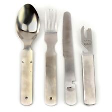 Genuine German army cutlery set eating utensils NEW multitool kit flatware NEW picture
