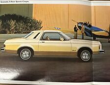 NEW OLD STOCK  1977 FORD GRANADA DEALER SALES BROCHURE picture