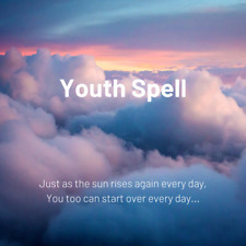 Youth spell, end to aging, renewal ritual, return to youth picture