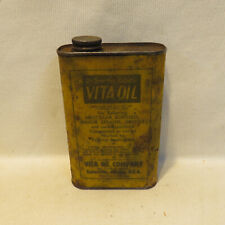 RARE Tin Antique Dr Smith's Caloric VITA OIL Remedy/Cure/Medicine Veterinary picture